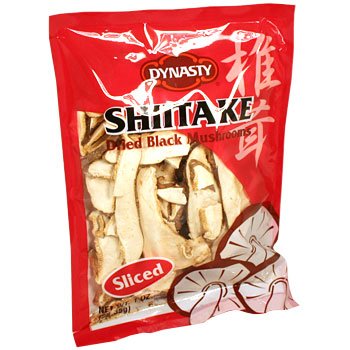DYNASTY: Mushroom Shitake Dried Black Sliced, 1 OZ - #tag1# - #tag2#