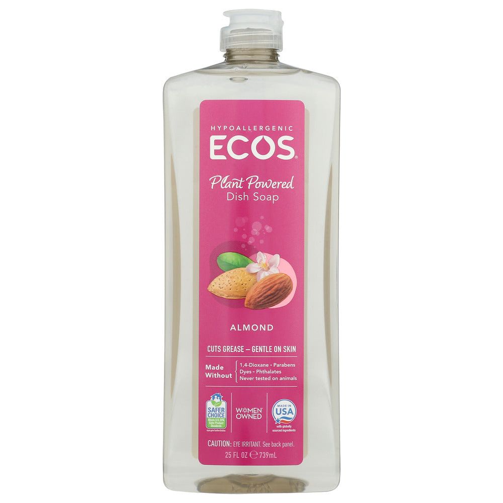 EARTH FRIENDLY: Ecos Dishmate Dish Liquid Almond, 25 oz - #tag1# - #tag2#