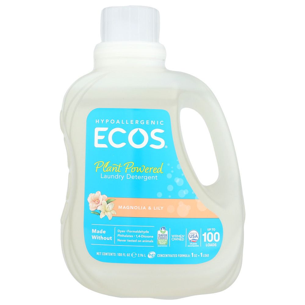 EARTH FRIENDLY: Ecos Ultra Liquid Laundry Detergent Magnolia and Lily, 100 oz - #tag1# - #tag2#