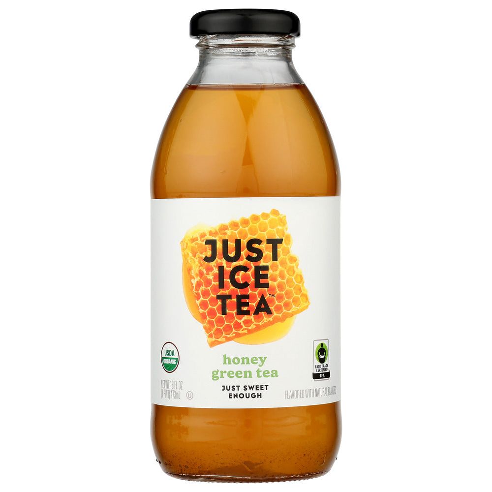EAT THE CHANGE: Just Ice Tea Honey Green Tea, 16 fo - #tag1# - #tag2#