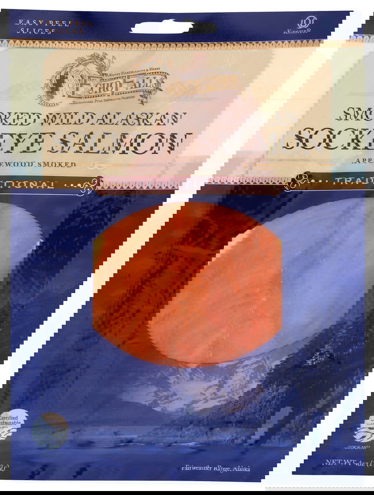 ECHO FALLS: Sockeye Cold Smoked, 4 oz - #tag1# - #tag2#
