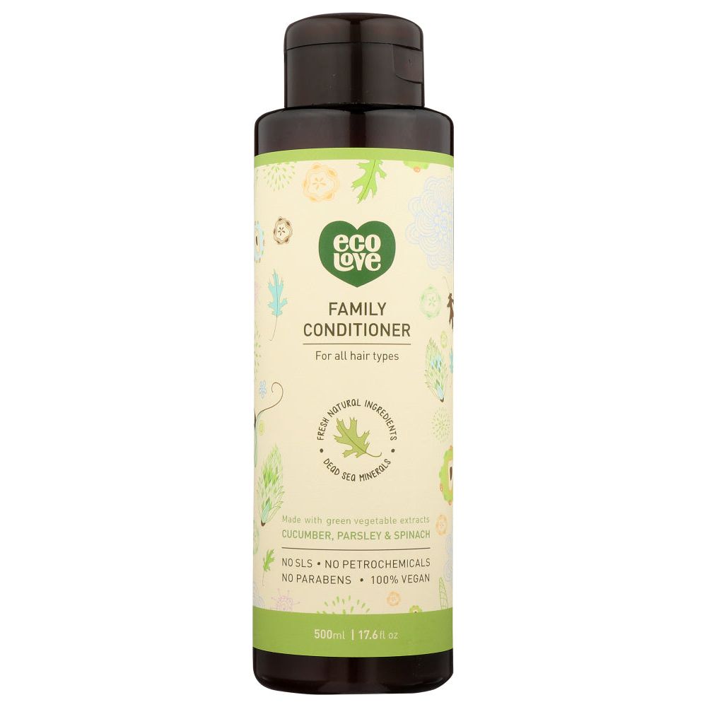 ECOLOVE: Vegan Green Family Conditioner, 17.6 oz - #tag1# - #tag2#