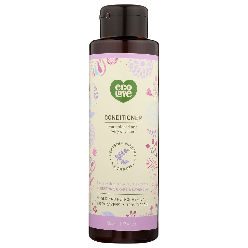ECOLOVE: Vegan Purple Conditioner, 17.6 oz - #tag1# - #tag2#
