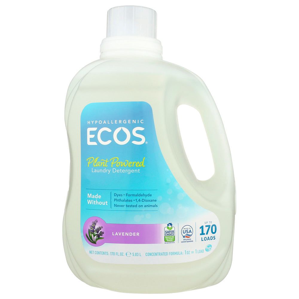ECOS: Hypoallergenic Laundry Detergent Lavender, 170 oz - #tag1# - #tag2#