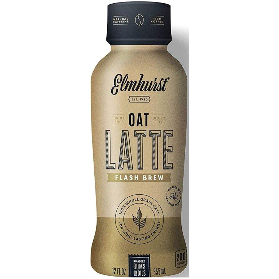 ELMHURST: Latte Oat Flash Brew, 12 oz - #tag1# - #tag2#