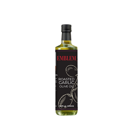 EMBLEM: Oil Olive Roasted Garlic, 16.9 oz - #tag1# - #tag2#