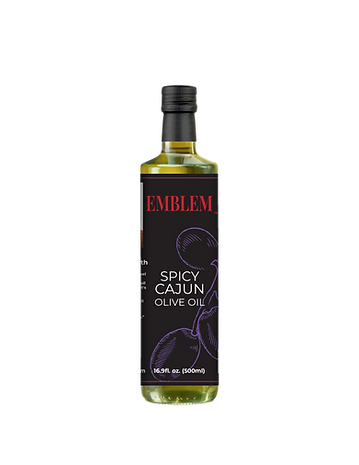 EMBLEM: Oil Olive Spicy Cajun, 16.9 oz - #tag1# - #tag2#