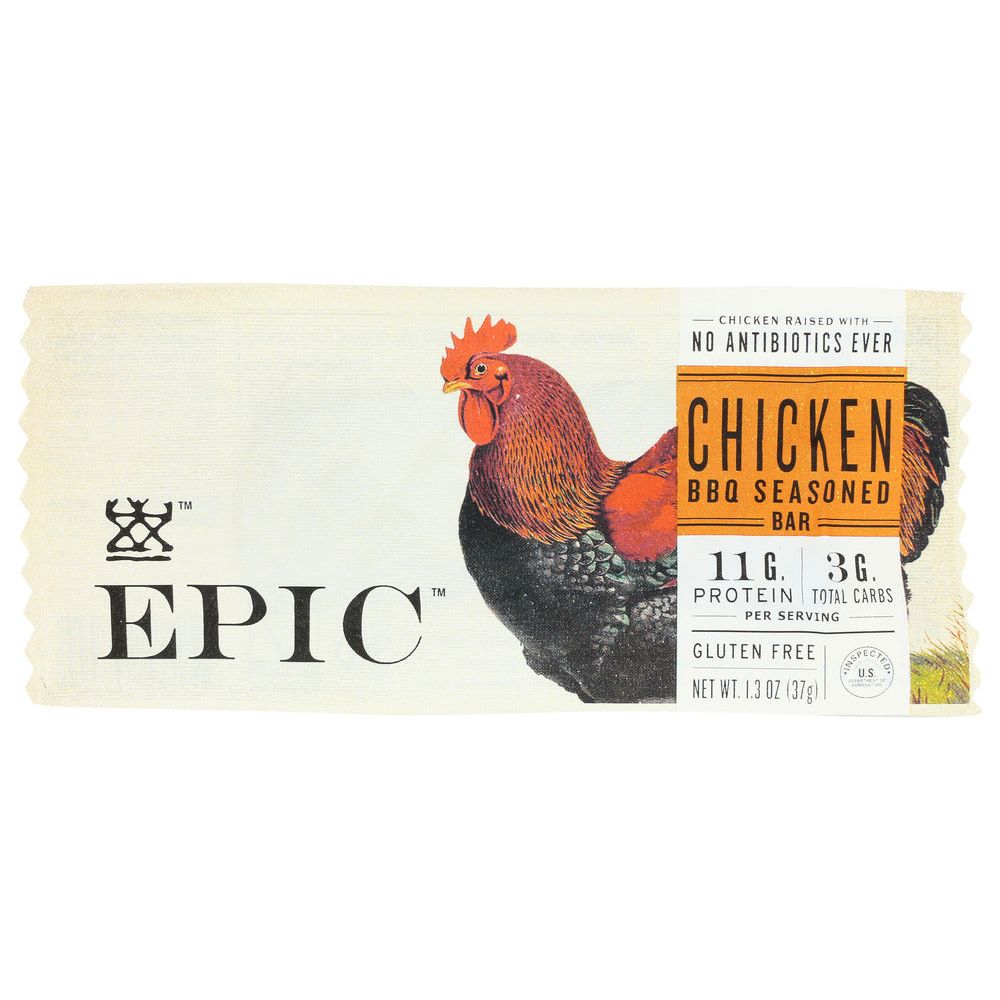 EPIC: Chicken Bbq Seasoned Bar, 1.3 oz - #tag1# - #tag2#