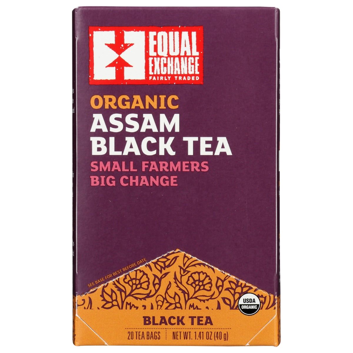 EQUAL EXCHANGE: Organic Assam Black Tea, 20 bg - #tag1# - #tag2#