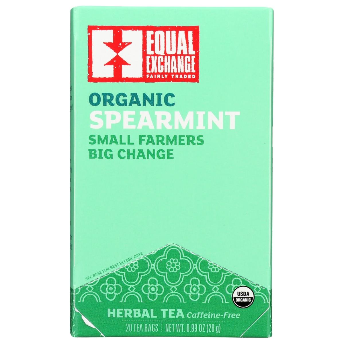 EQUAL EXCHANGE: Spearmint Tea, 20 bg - #tag1# - #tag2#