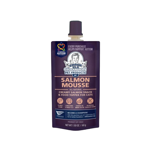 ERNIE ELS: Salmon Mousse For Cats, 2.1 oz - #tag1# - #tag2#