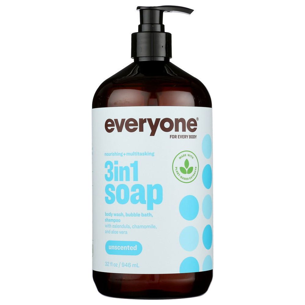 EVERYONE: Soap Liquid Everyone Unscented, 32 oz - Sunshine Co Op. - #tag1# - #tag2# - #tag3# - #tag4#