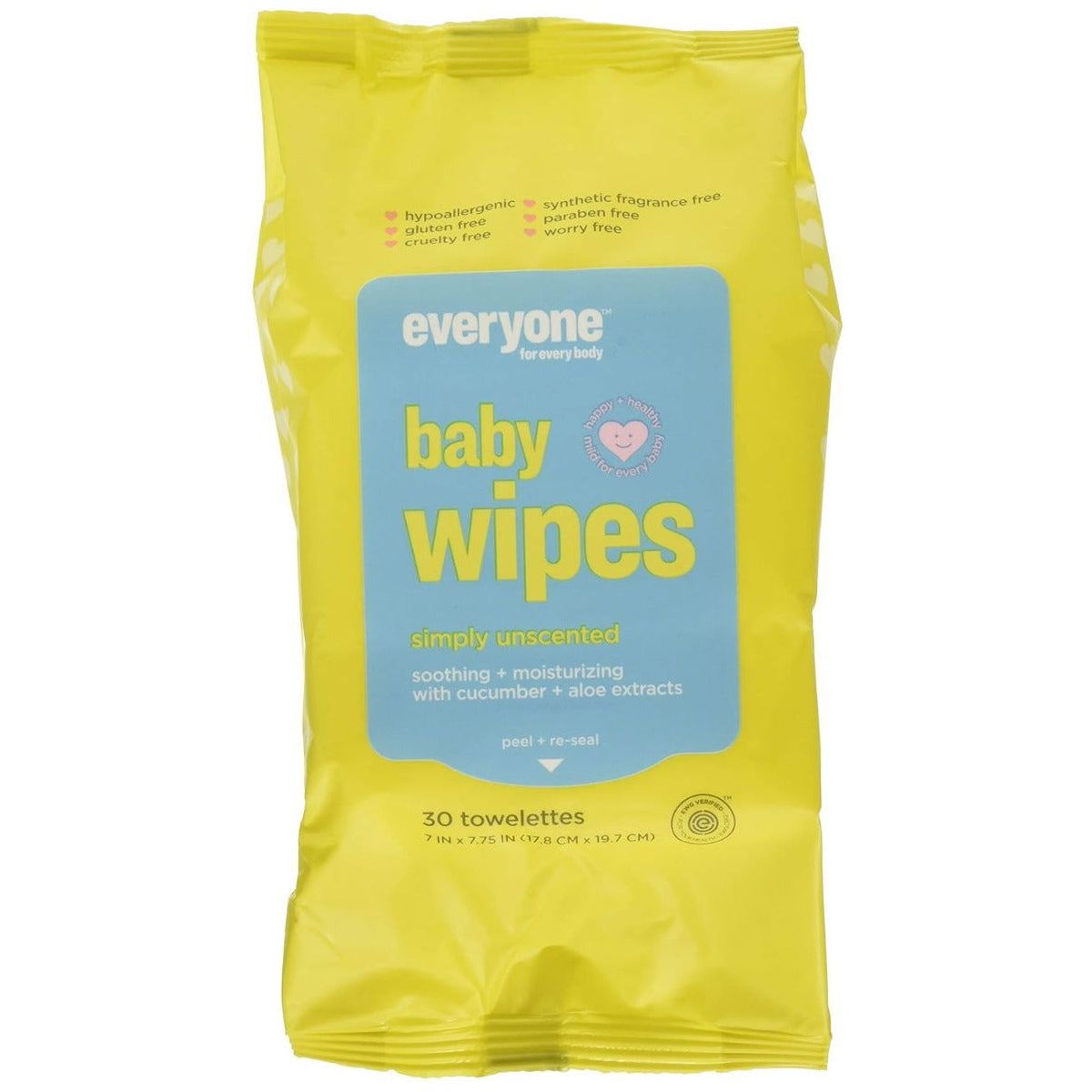 EVERYONE: Unscented Baby Wipes, 30 pack - Sunshine Co Op. - #tag1# - #tag2# - #tag3# - #tag4#