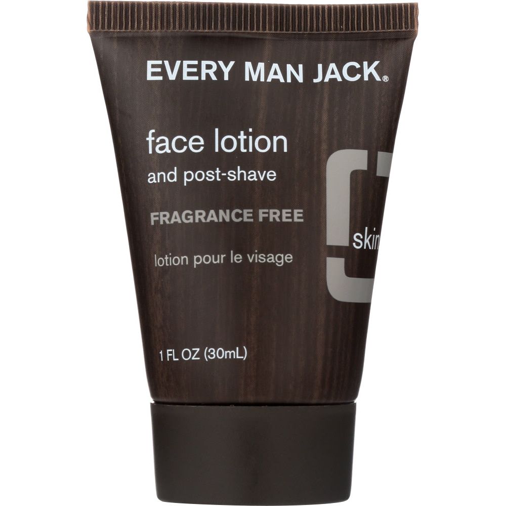 EVERY MAN JACK: Face Lotion Fragrance Free, 1 oz - #tag1# - #tag2#