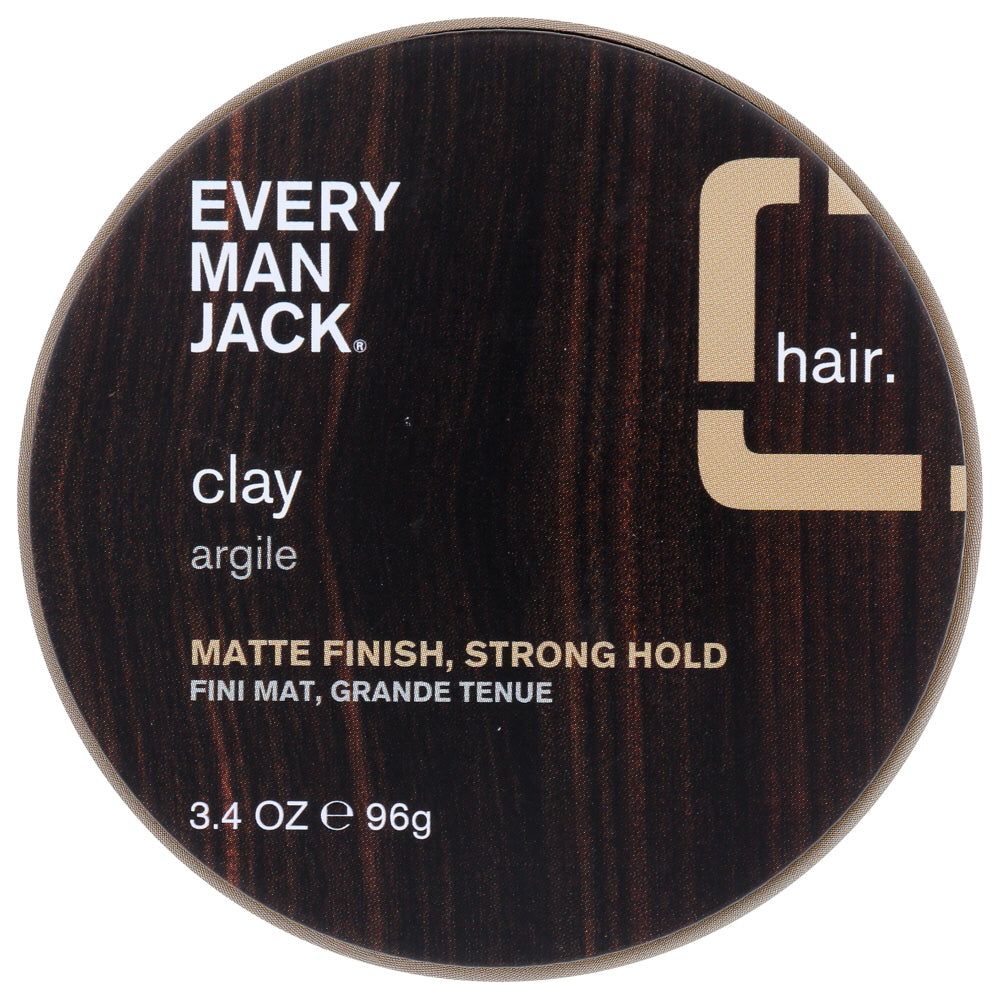 EVERY MAN JACK: Fragrance Free Clay, 3.4 oz - #tag1# - #tag2#