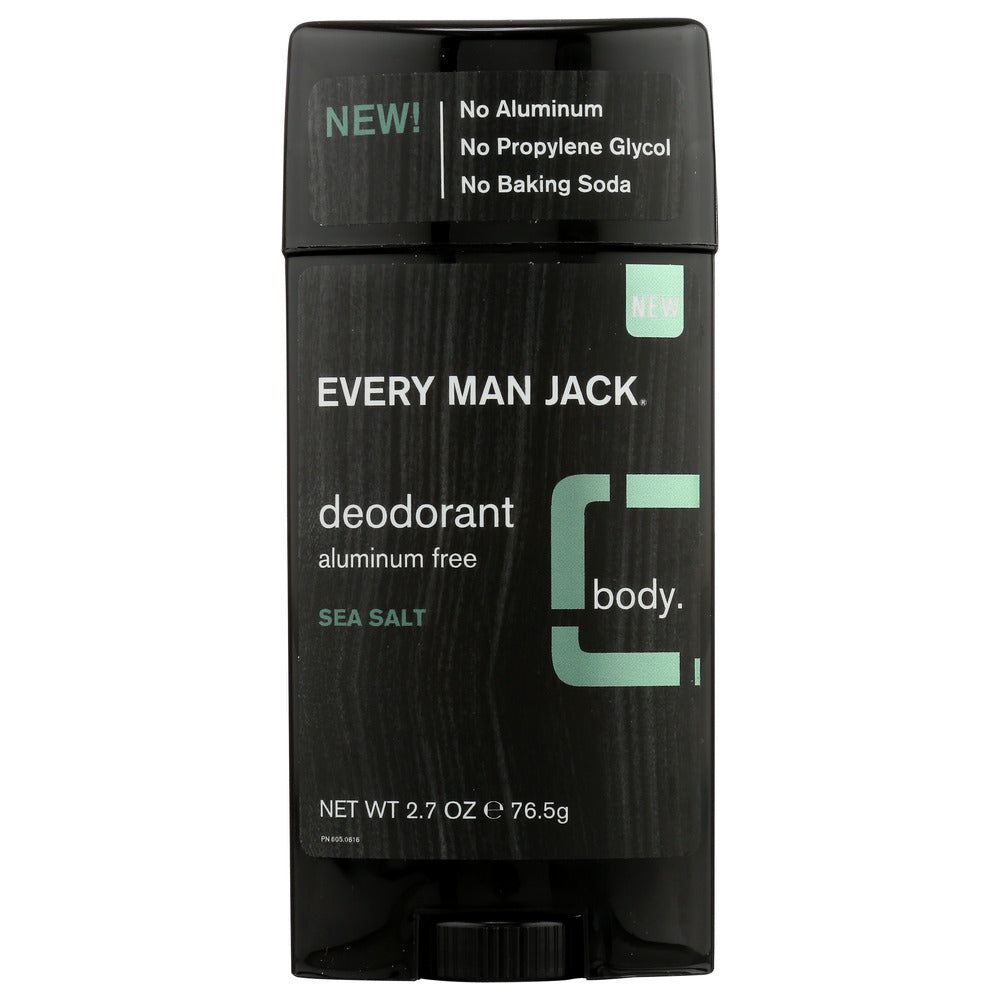EVERY MAN JACK: Sea Salt Deodorant Stick, 2.7 oz - #tag1# - #tag2#