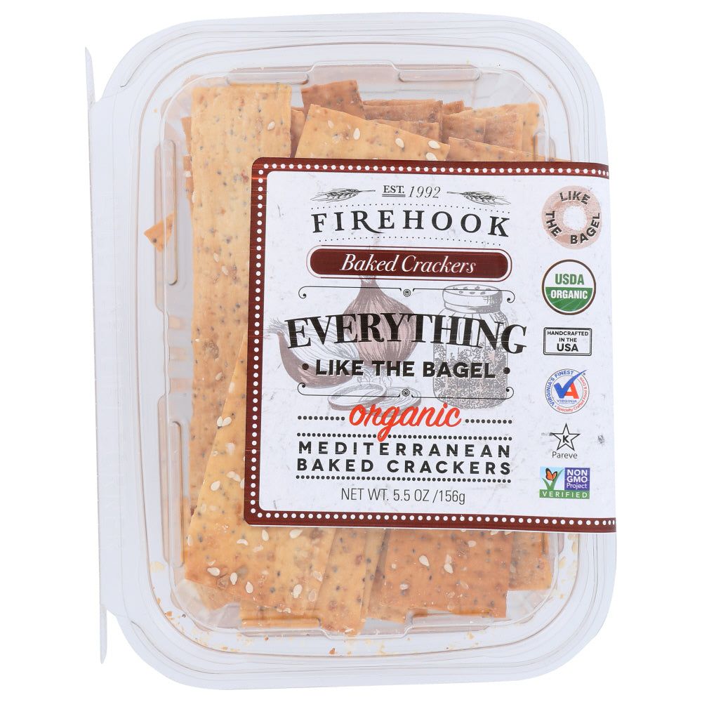FIREHOOK: Cracker Evrythng Snack Bx, 5.5 oz - #tag1# - #tag2#