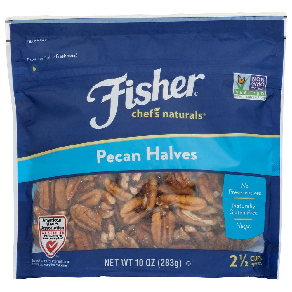 FISHER: Pecan Halves, 10 oz - #tag1# - #tag2#