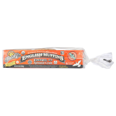 FOOD FOR LIFE: Ezekiel 4:9 Sprouted Whole Grain English Muffins, 16 oz - #tag1# - #tag2#