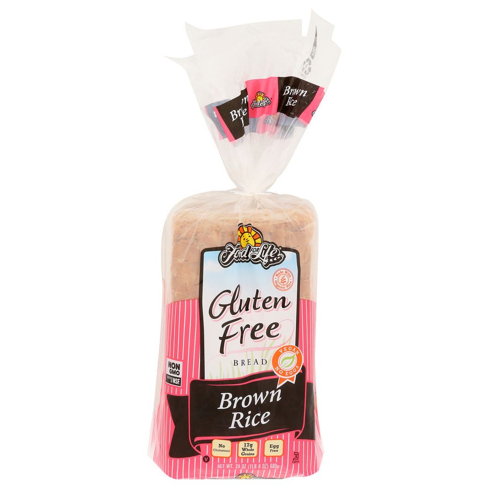 FOOD FOR LIFE: Gluten Free Brown Rice Bread, 24 oz - #tag1# - #tag2#