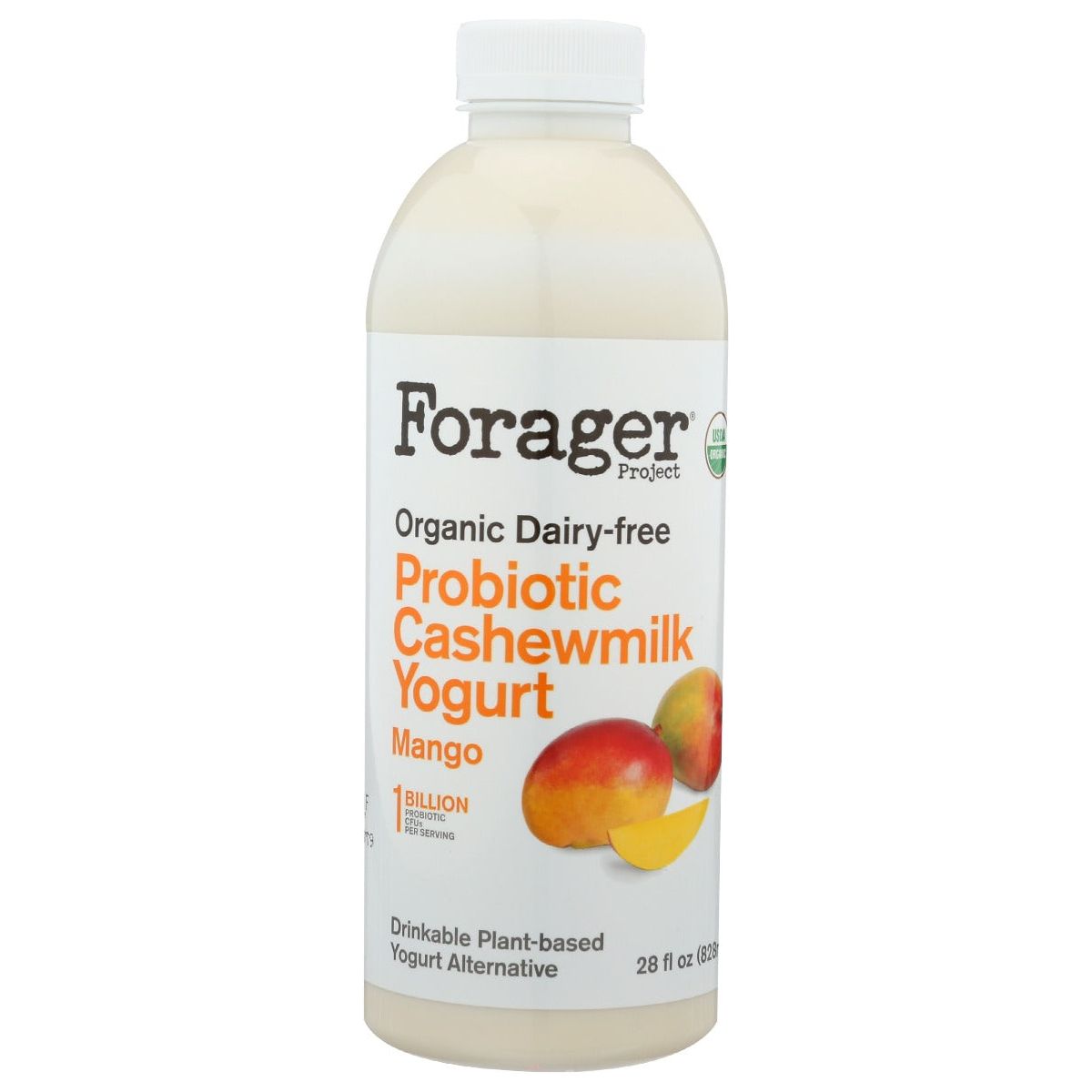 FORAGER: Mango Probiotic Yogurt Cashewmilk, 28 oz - #tag1# - #tag2#