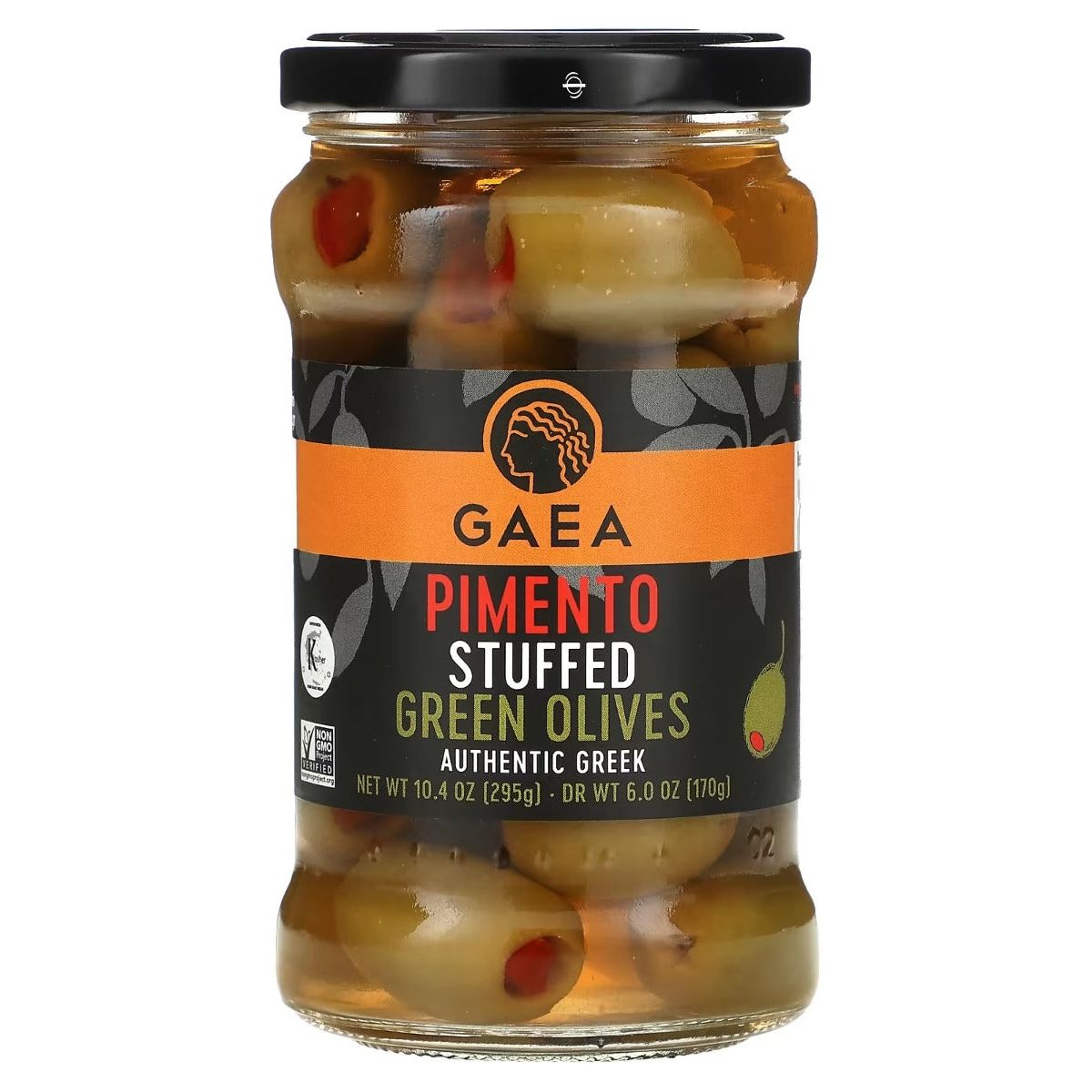 GAEA NORTH AMERICA: Stuffed Olives Pimento, 6 oz - #tag1# - #tag2#