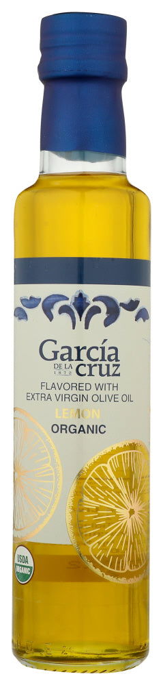 GARCIA DE LA CRUZ: Lemon Flavored Organic Extra Virgin Olive Oil, 8.4 fo - #tag1# - #tag2#