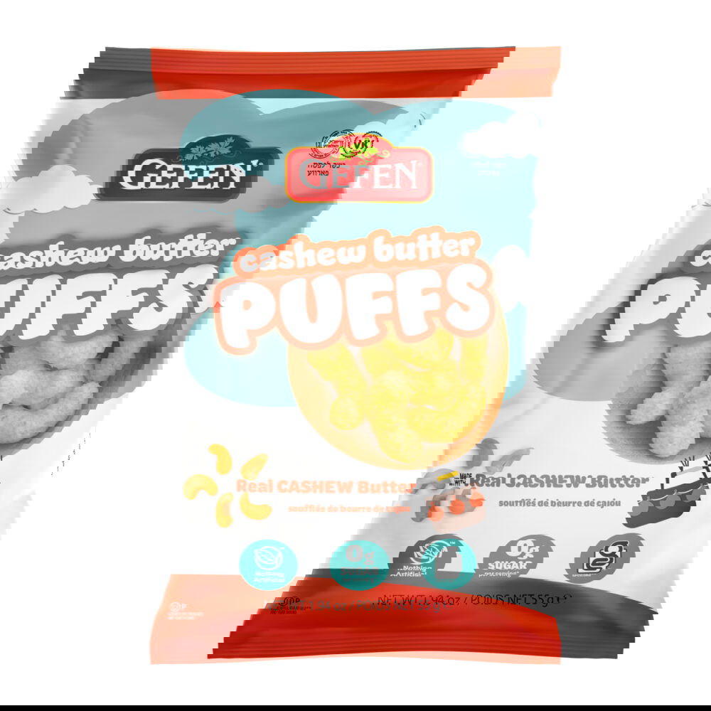 GEFEN: Puffs Cashew Butter, 1.94 oz - #tag1# - #tag2#