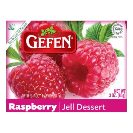 GEFEN: Raspberry Jello, 3 oz - #tag1# - #tag2#