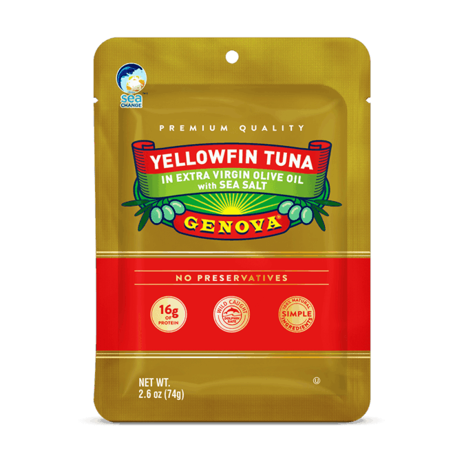 GENOVA: Tuna Pouch Olives Evoo, 2.6 oz - #tag1# - #tag2#