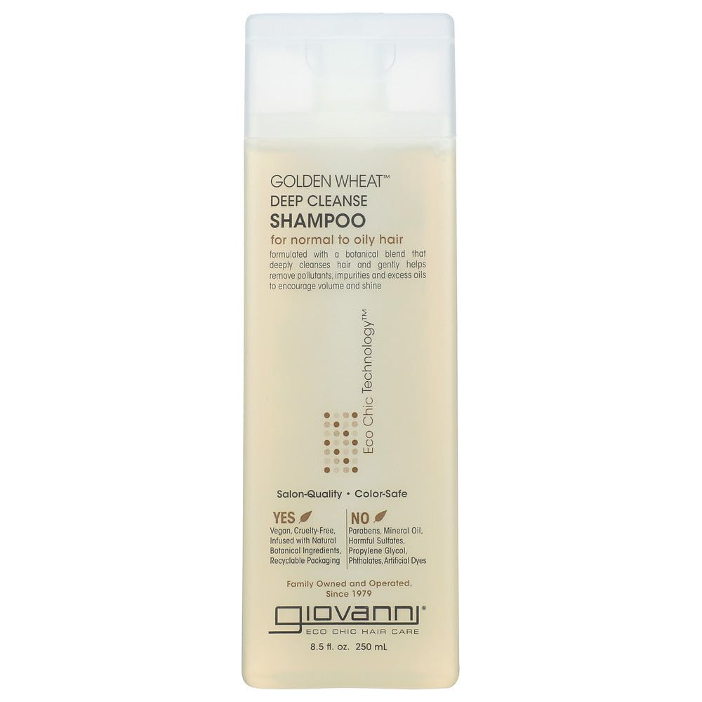 GIOVANNI COSMETICS: Golden Wheat Shampoo For Normal To Oily Hair, 8.5 oz - #tag1# - #tag2#