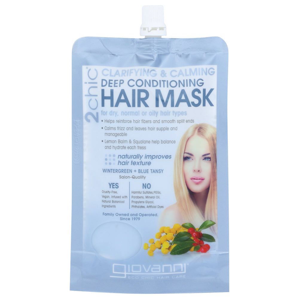 GIOVANNI COSMETICS: Mask Hair Clarifying Calm, 1.75 oz - #tag1# - #tag2#