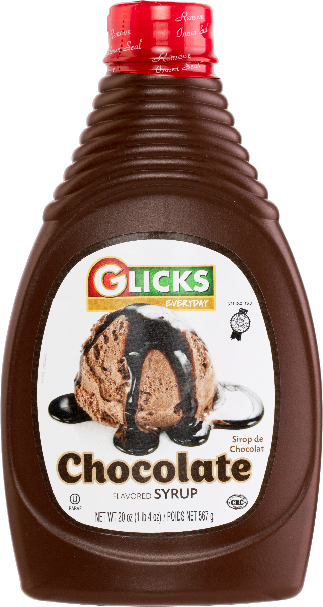 GLICKS: Glicks Chocolate Syrup 20 Oz Y, 20 oz - #tag1# - #tag2#