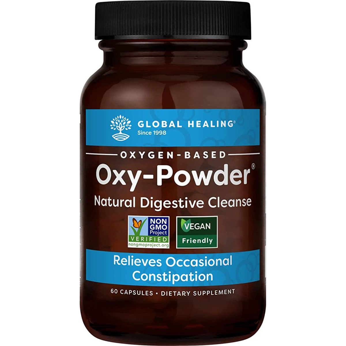 GLOBAL HEALING: Digestive Oxy Powder, 60 CP - #tag1# - #tag2#