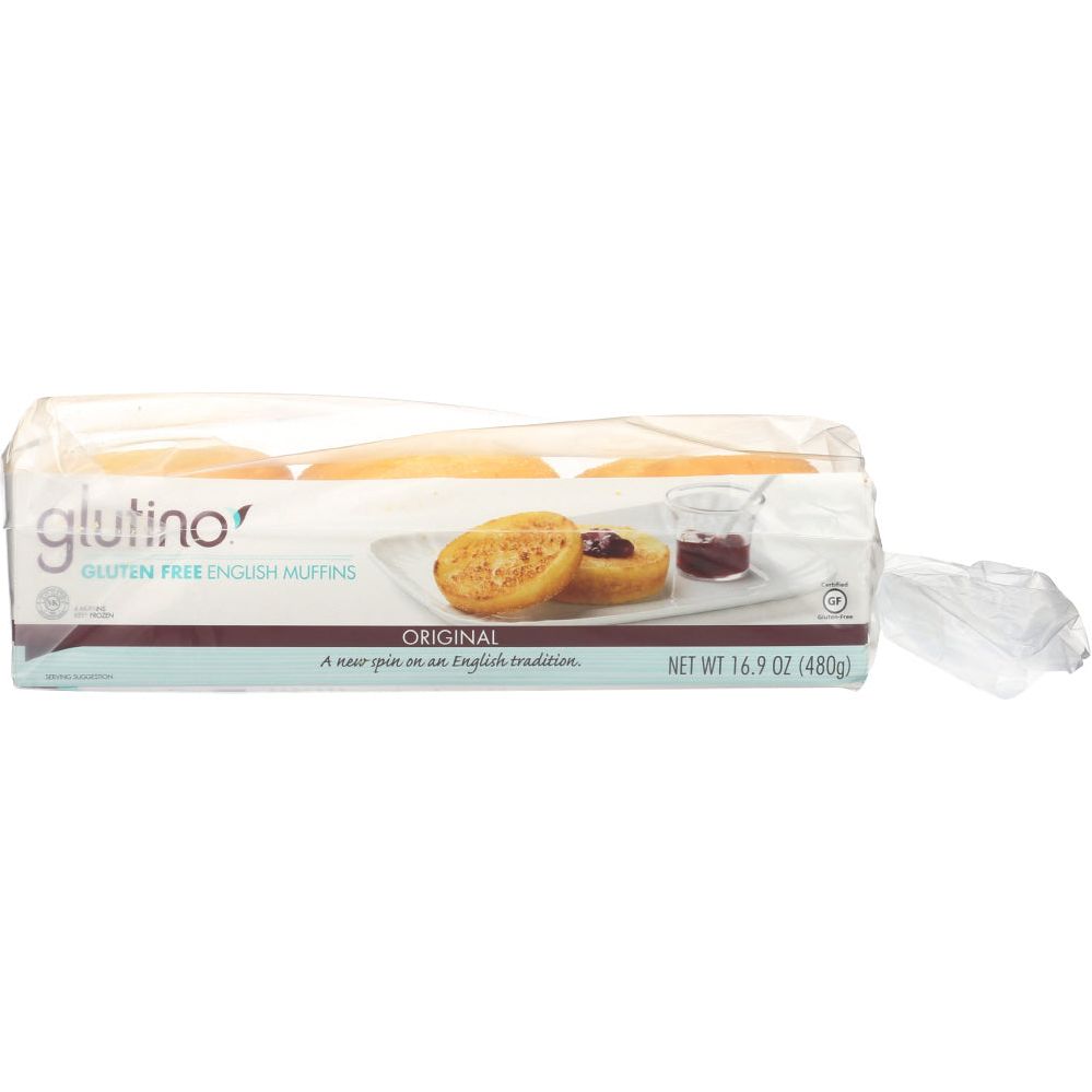 GLUTINO: Gluten Free Premium English Muffins, 17.1 oz - #tag1# - #tag2#
