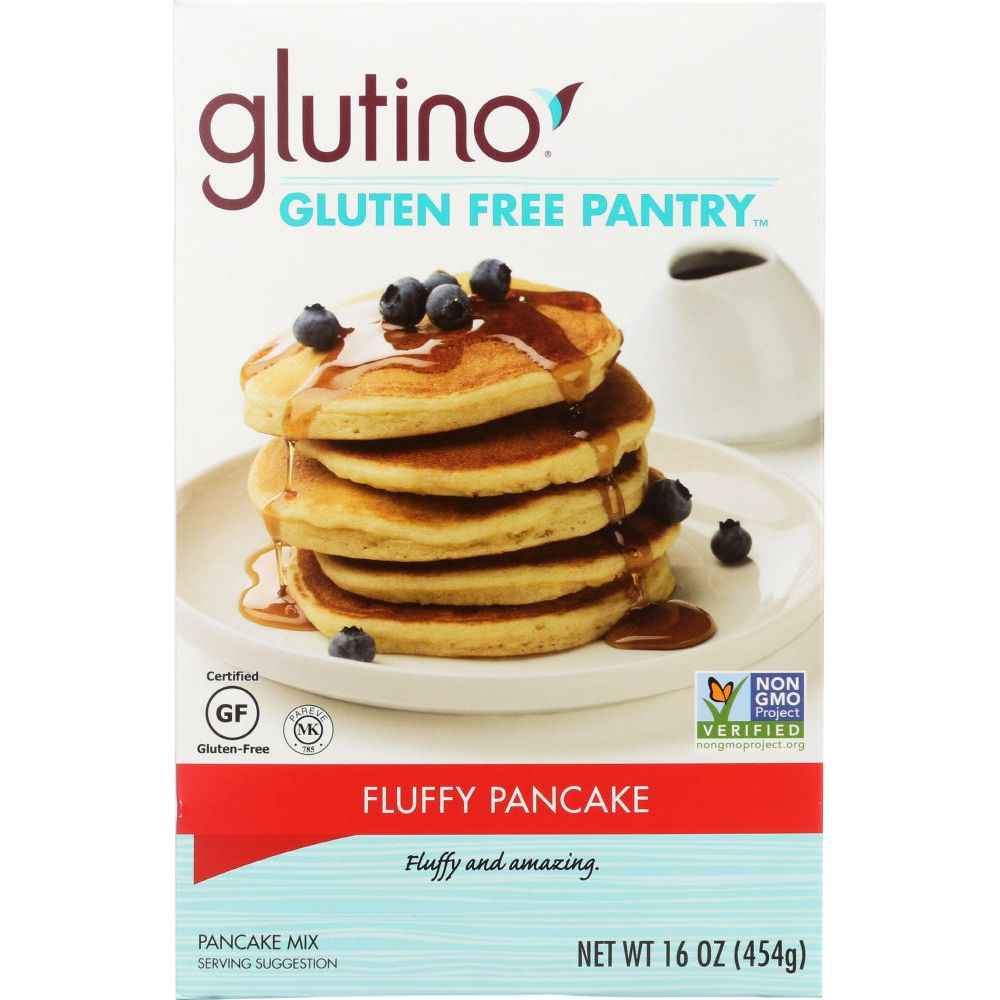 GLUTINO: Mix Pancake Gf, 16 oz - #tag1# - #tag2#