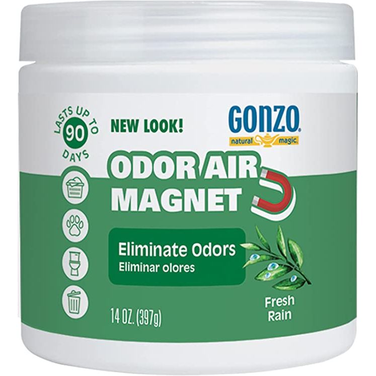 GONZO: Fresh Rain Odor Air Magnet Gel, 14 oz - #tag1# - #tag2#