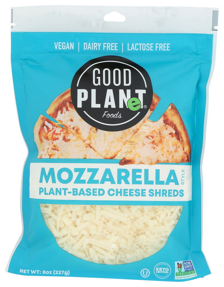 GOOD PLANET FOODS: Mozzarella Cheese Shreds, 8 oz - #tag1# - #tag2#