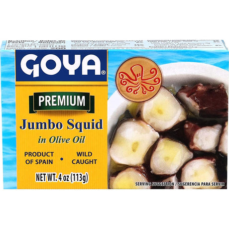 GOYA: Jumbo Squid In Olive Oil, 4 oz - #tag1# - #tag2#