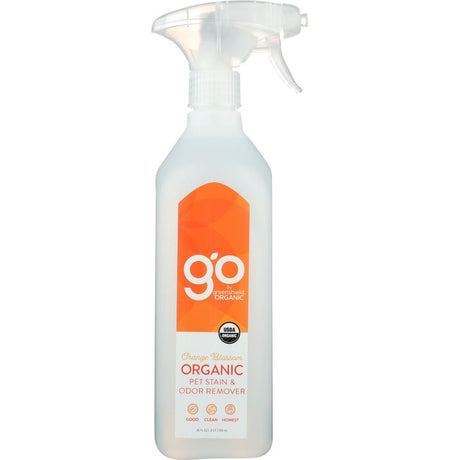 GO BY GREENSHIELD ORGANIC: Organic Pet Stain and Odor Remover in Orange Blossom, 26 fo - #tag1# - #tag2#