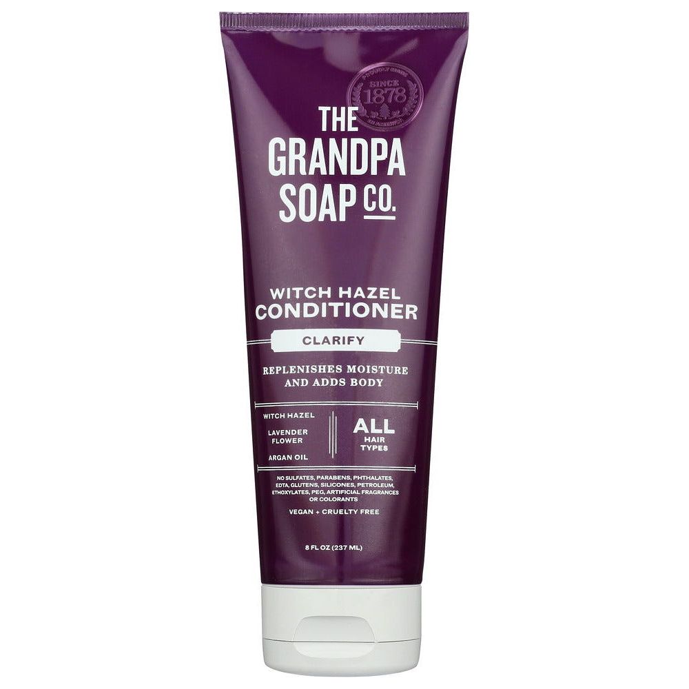 GRANDPAS: Conditioner Witch Hazel, 8 oz - Sunshine Co Op. - #tag1# - #tag2# - #tag3# - #tag4#