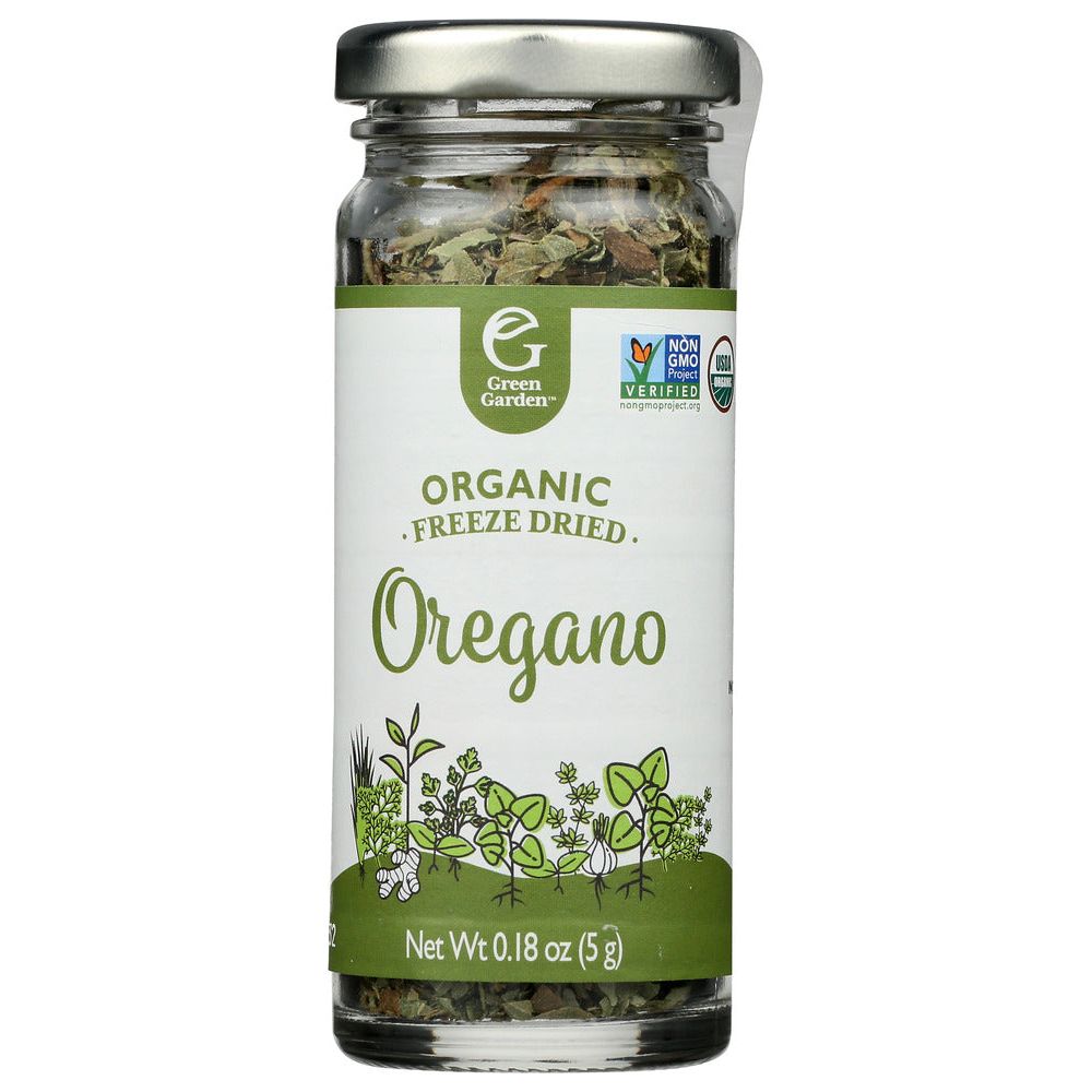 GREEN GARDEN: Ssnng Herb Oreg Frz Dried, 108 ml - #tag1# - #tag2#