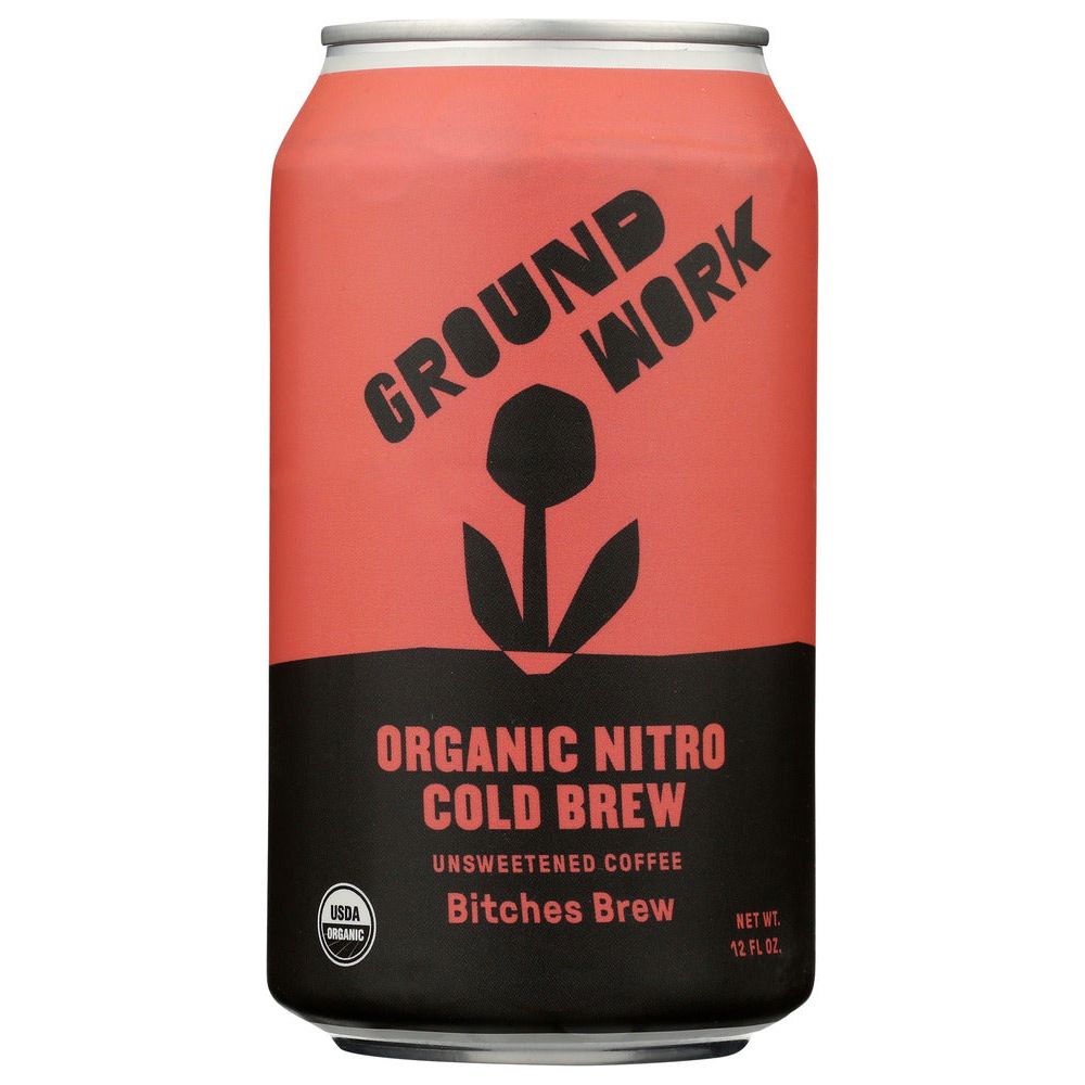 GROUNDWORK COFFEE: Coffee Nitro Bitches Brew, 12 oz - #tag1# - #tag2#