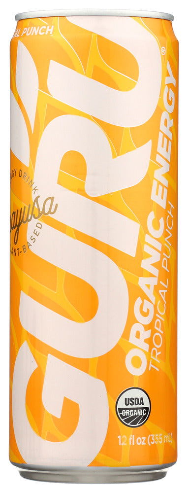 GURU: Guayusa Tropical Punch Energy Drink, 12 fo - #tag1# - #tag2#
