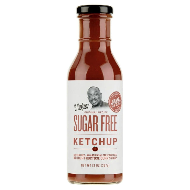 G HUGHES: Sugar Free Ketchup, 13 oz - Sunshine Co Op. - #tag1# - #tag2# - #tag3# - #tag4#