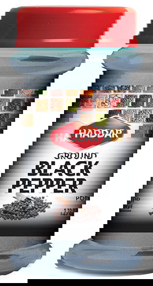 HADDAR: Ground Black Pepper, 1.23 oz - #tag1# - #tag2#