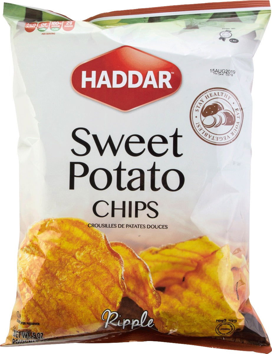 HADDAR: Sweet Potato Chips, 5 oz - #tag1# - #tag2#