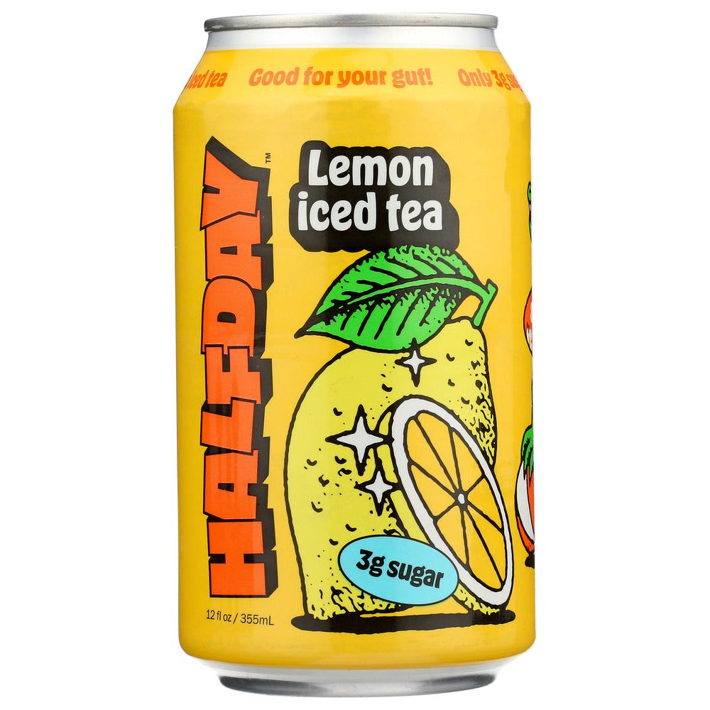 HALFDAY: Tea Black Lemon Tonic, 12 fo - #tag1# - #tag2#