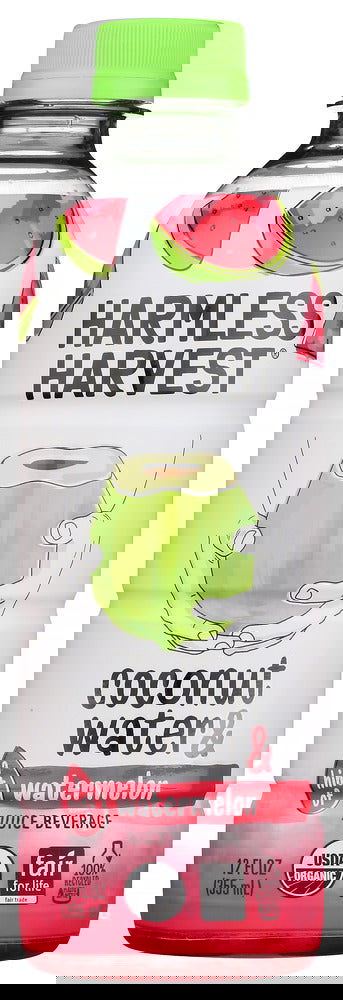 HARMLESS HARVEST: Watermelon Coconut Water, 12 oz - #tag1# - #tag2#