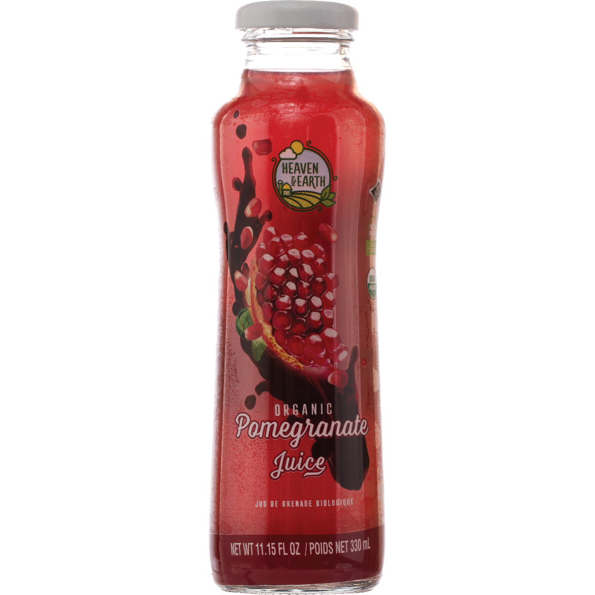 HEAVEN AND EARTH: Juice Pomegranate Org, 11.15 fo - #tag1# - #tag2#